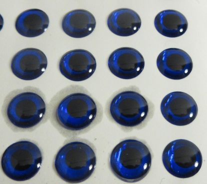 3D Silmä 6mm Sininen 50kpl 1